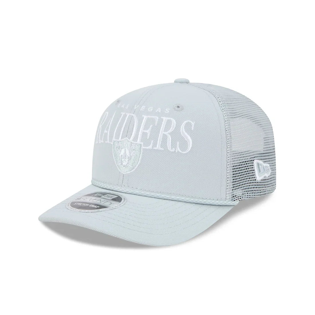 New Era Las Vegas Raiders Tonal 9SEVENTY Trucker Hat product image 2, provided for visual reference and product detail review