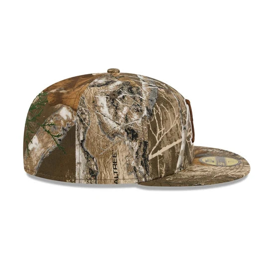 New Era Boston Red Sox RealTree 59Fifty Fitted Hat product image 4, provided for visual reference and product detail review