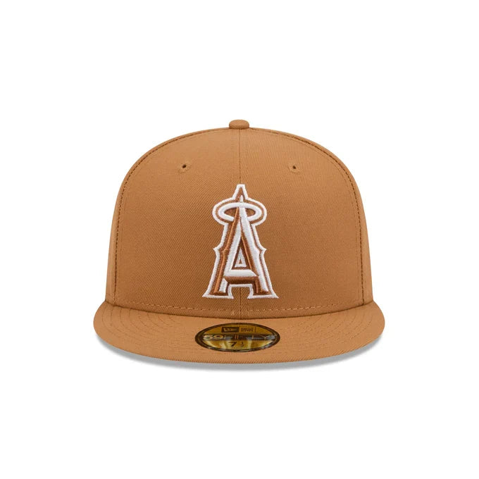New Era Los Angeles Angels Basic 59FIFTY Fitted Hat - Bronze product image 3, provided for visual reference and product