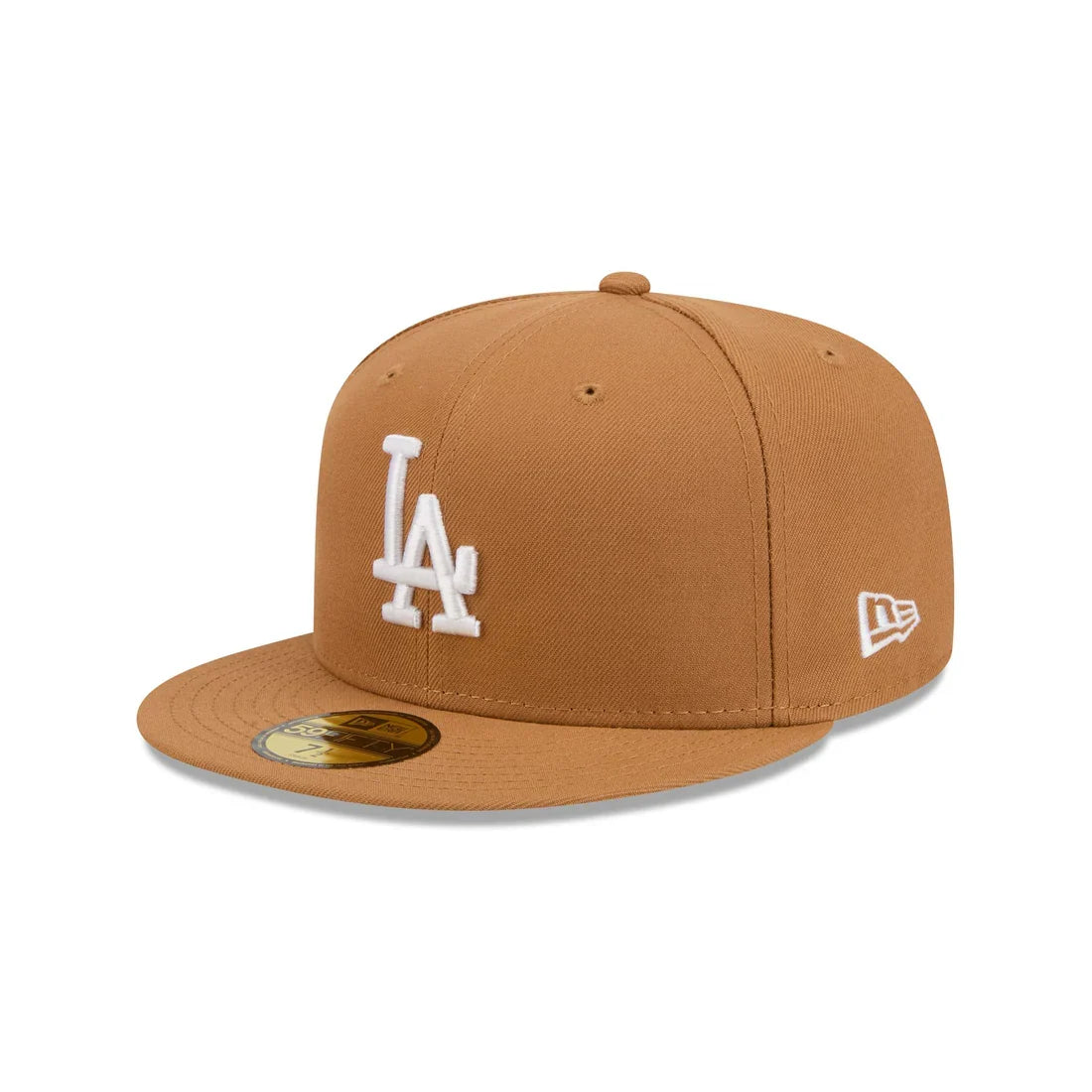 New Era Los Angeles Dodgers Basic 59FIFTY Fitted Hat - Bronze product image 2, provided for visual reference and product