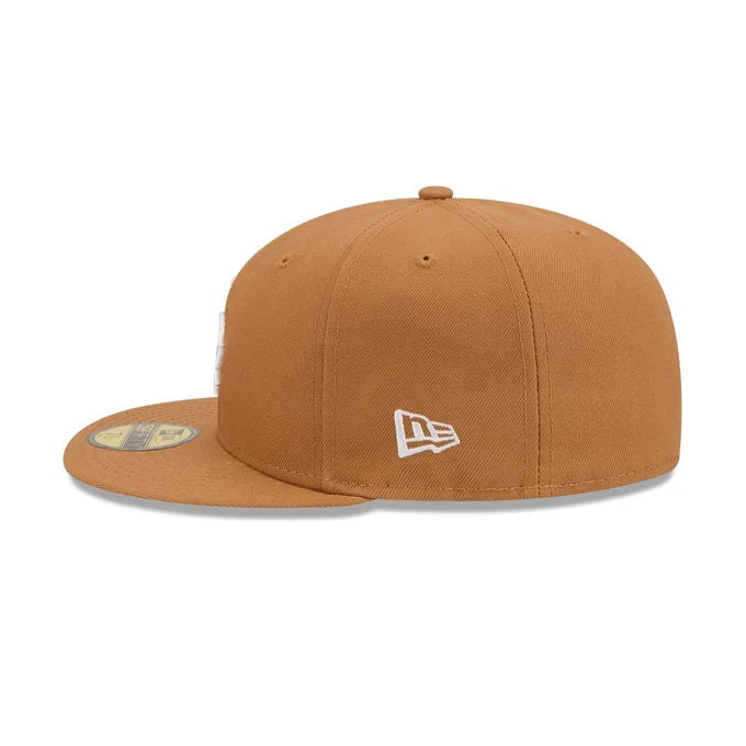 New Era Los Angeles Dodgers Basic 59FIFTY Fitted Hat - Bronze product image 4, provided for visual reference and product