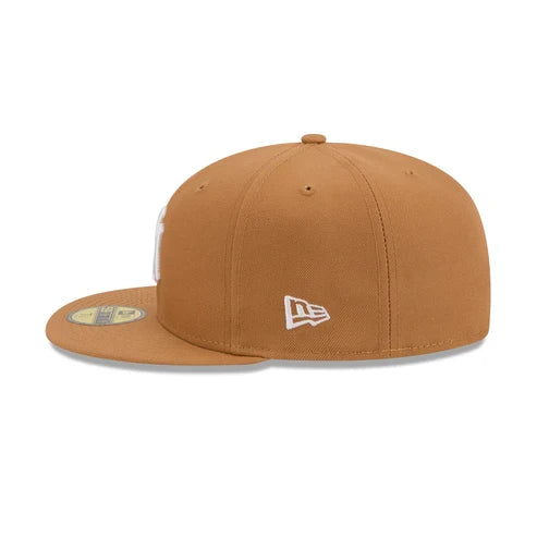 New Era New York Yankees Basic 59FIFTY Fitted Hat - Bronze product image 4, provided for visual reference and product detail