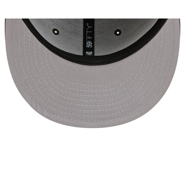 New Era Atlanta Basic Braves 59FIFTY Fitted Hat-Brown product image 6, provided for visual reference and product detail