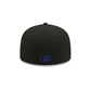 New Era Los Angeles Dodgers 59FIFTY Fitted Hat - BLK/OBS product image 6, provided for visual reference and product detail