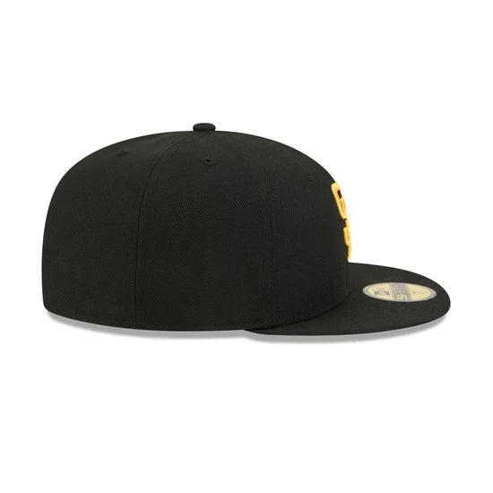 New Era San Diego Padres Black Basic 59FIFTY Fitted product image 5, provided for visual reference and product detail review