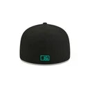 New Era Seattle Mariners Black Basic 59FIFTY Fitted product image 6, provided for visual reference and product detail review