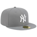 New Era New York Yankees 59FIFTY Fitted Hat - Stone product image 1, provided for visual reference and product detail review