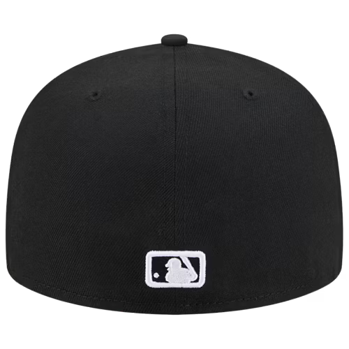New Era Atlanta Braves Wool 59Fifty Fitted - Black/White product image 6, provided for visual reference and product detail