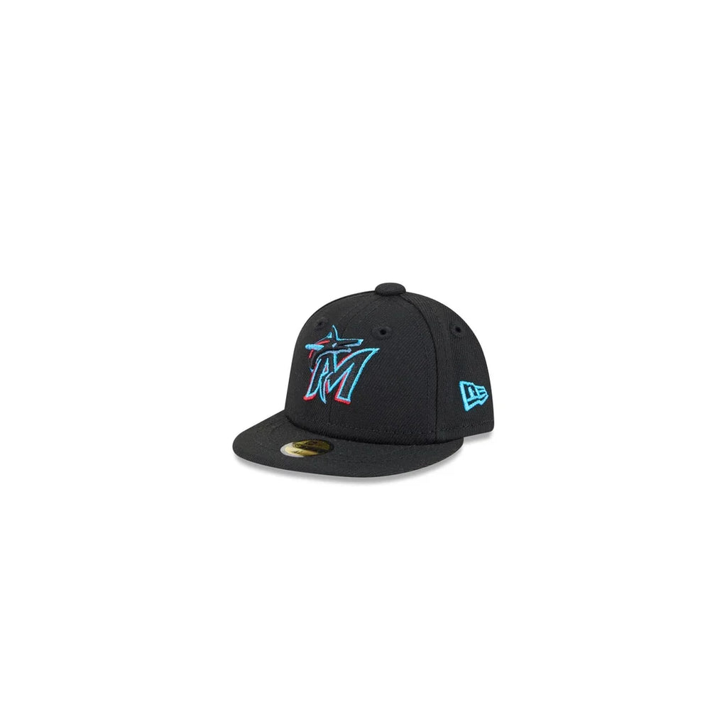 New Era Miami Marlins Mini 59Fifty Fitted product image 2, provided for visual reference and product detail review