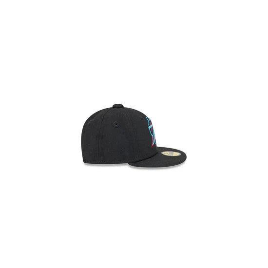 New Era Miami Marlins Mini 59Fifty Fitted product image 5, provided for visual reference and product detail review
