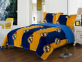 Real Madrid King Size Sherpa 3PC Blanket Set with 2 Pillow Shams product image 1, provided for visual reference and product