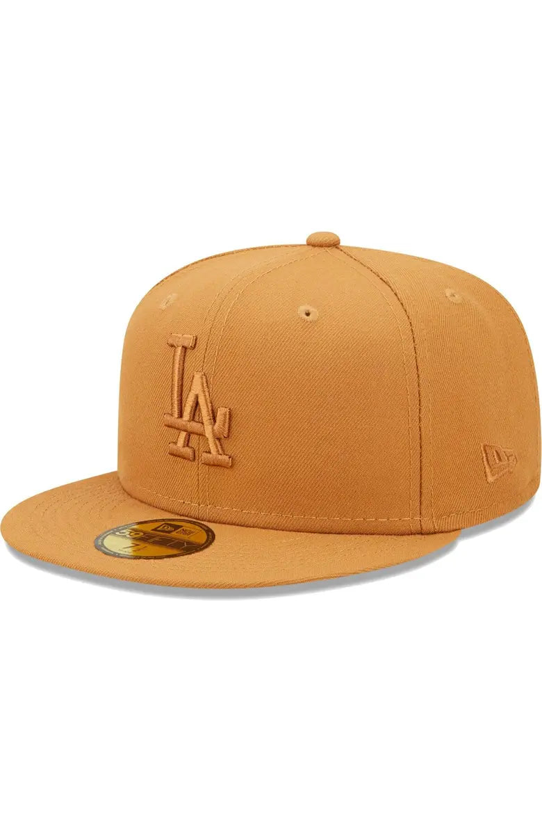 New Era Men Los Angeles Dodgers Color Pack 59FIFTY Fitted Hat-Bronze product image 2, provided for visual reference and