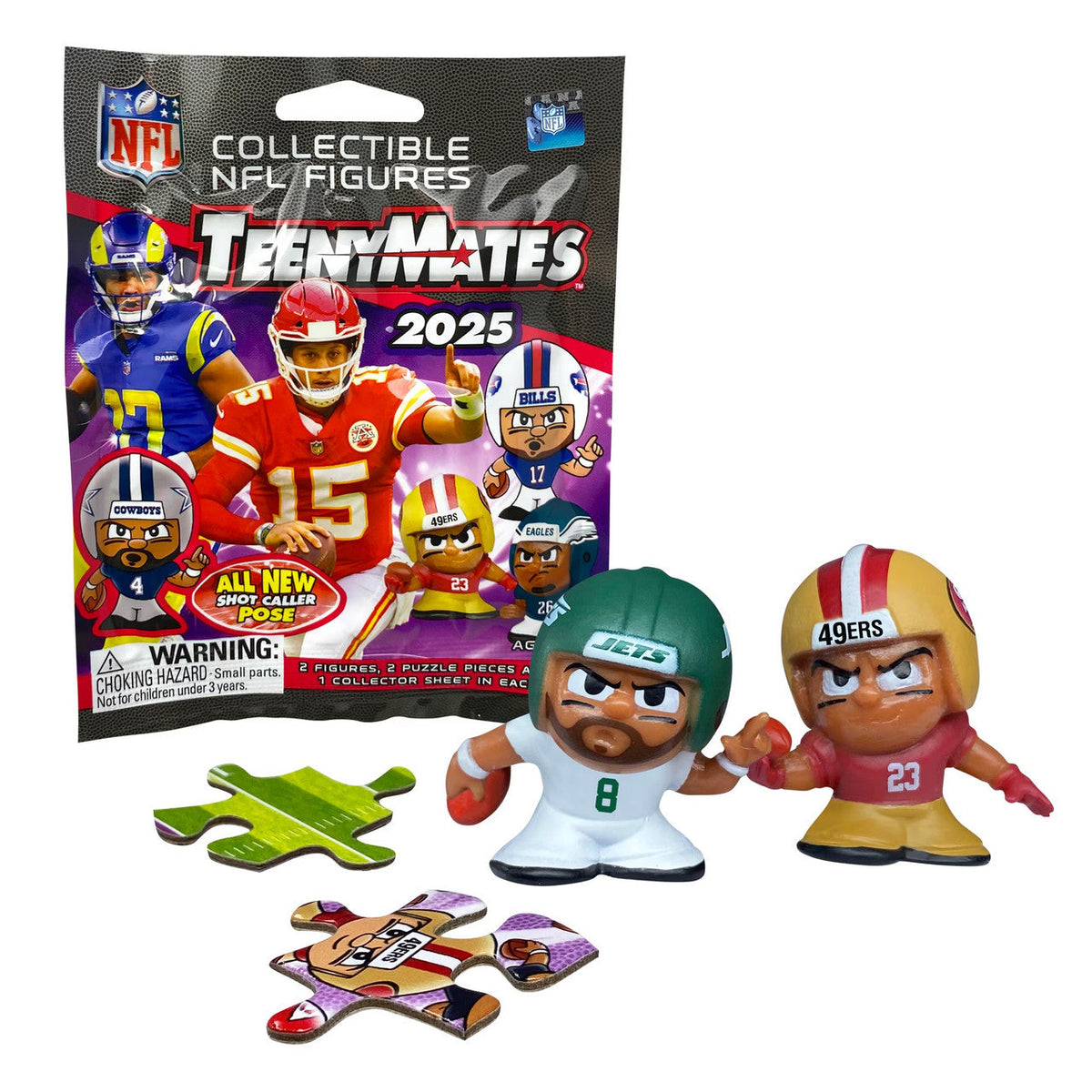 NFL TeenyMates 2024-2025 Series 13 Figurines Blind Pack product image 2, provided for visual reference and product detail
