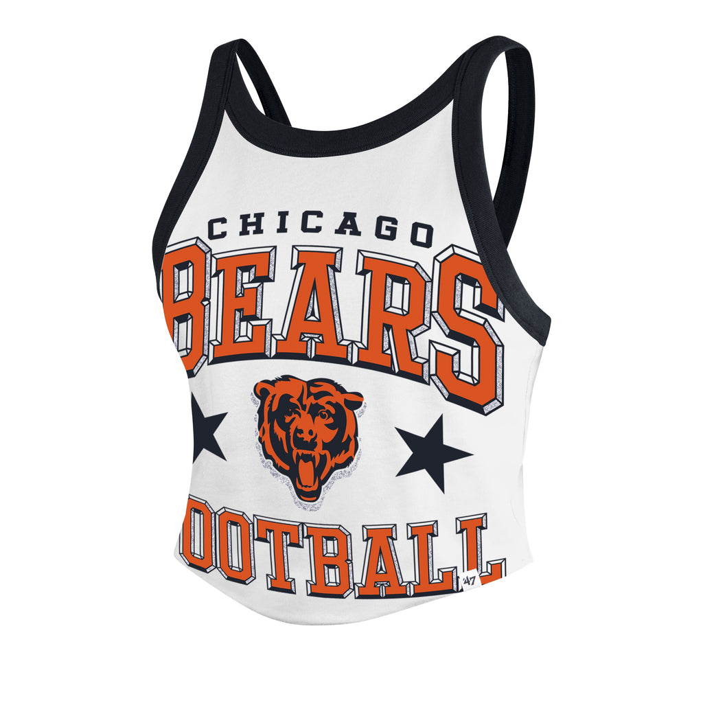 Chicago Bears '47 Women Energize Sporty Tank product image 2, provided for visual reference and product detail review