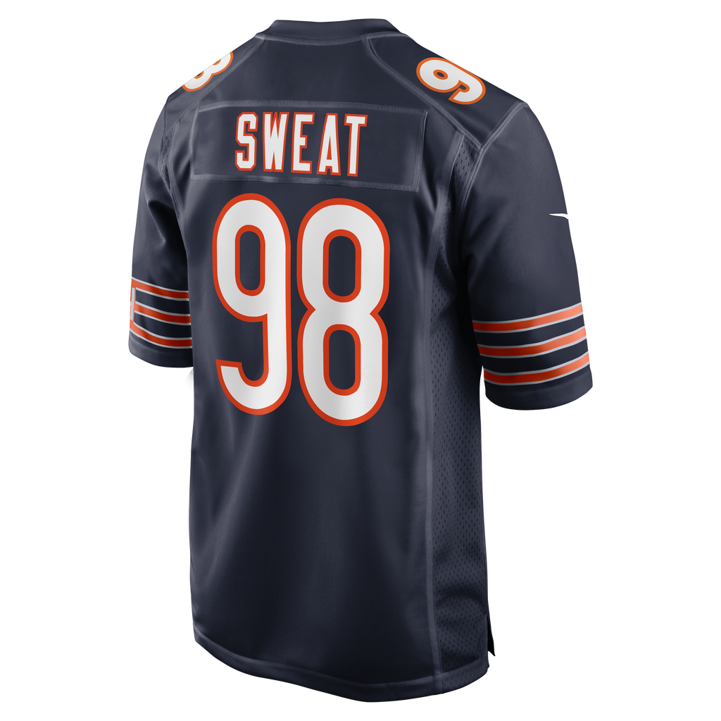 Montez Sweat Chicago Bears Nike Men Navy Home Game Jersey product image 1, provided for visual reference and product detail