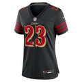 Nike Women San Francisco 49ers Christian McCaffrey #23 2025 Rivalries Game Jersey - Black product image 1, provided for