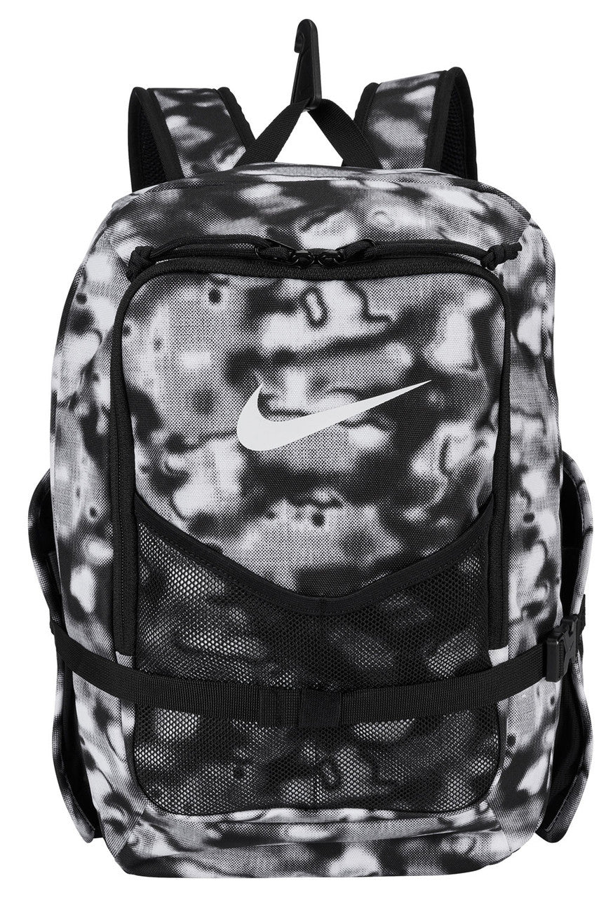 Nike Youth Diamond Select Backpack - Black/White product image 1, provided for visual reference and product detail review