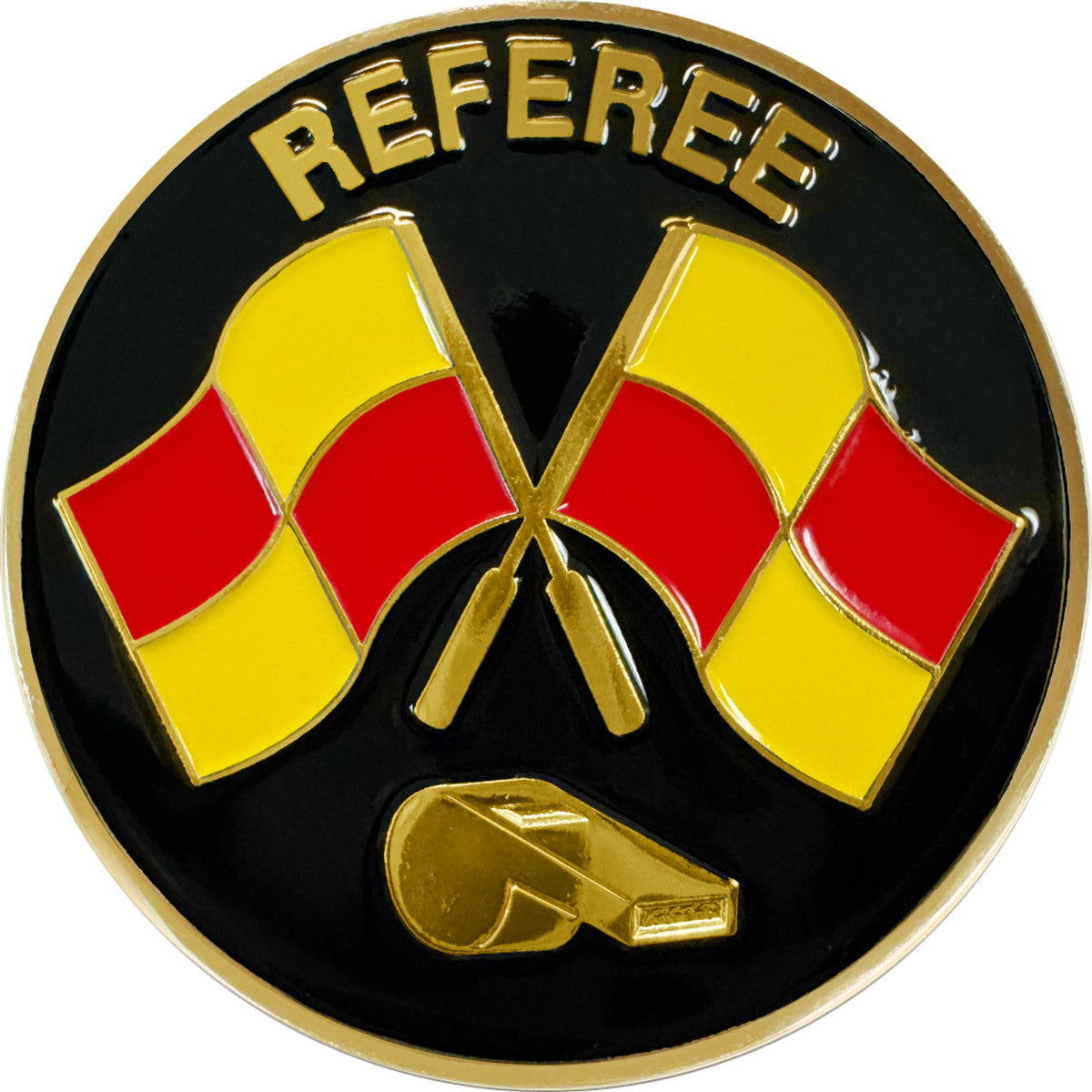 Official Sports Flag And Whistle Flip Coin product image 2, provided for visual reference and product detail review