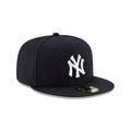 New York Yankees New Era Navy 59FIFTY Fitted Hat product image 1, provided for visual reference and product detail review