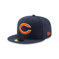 Chicago Bears C Logo 59FIFTY Fitted Hat product image 1, provided for visual reference and product detail review