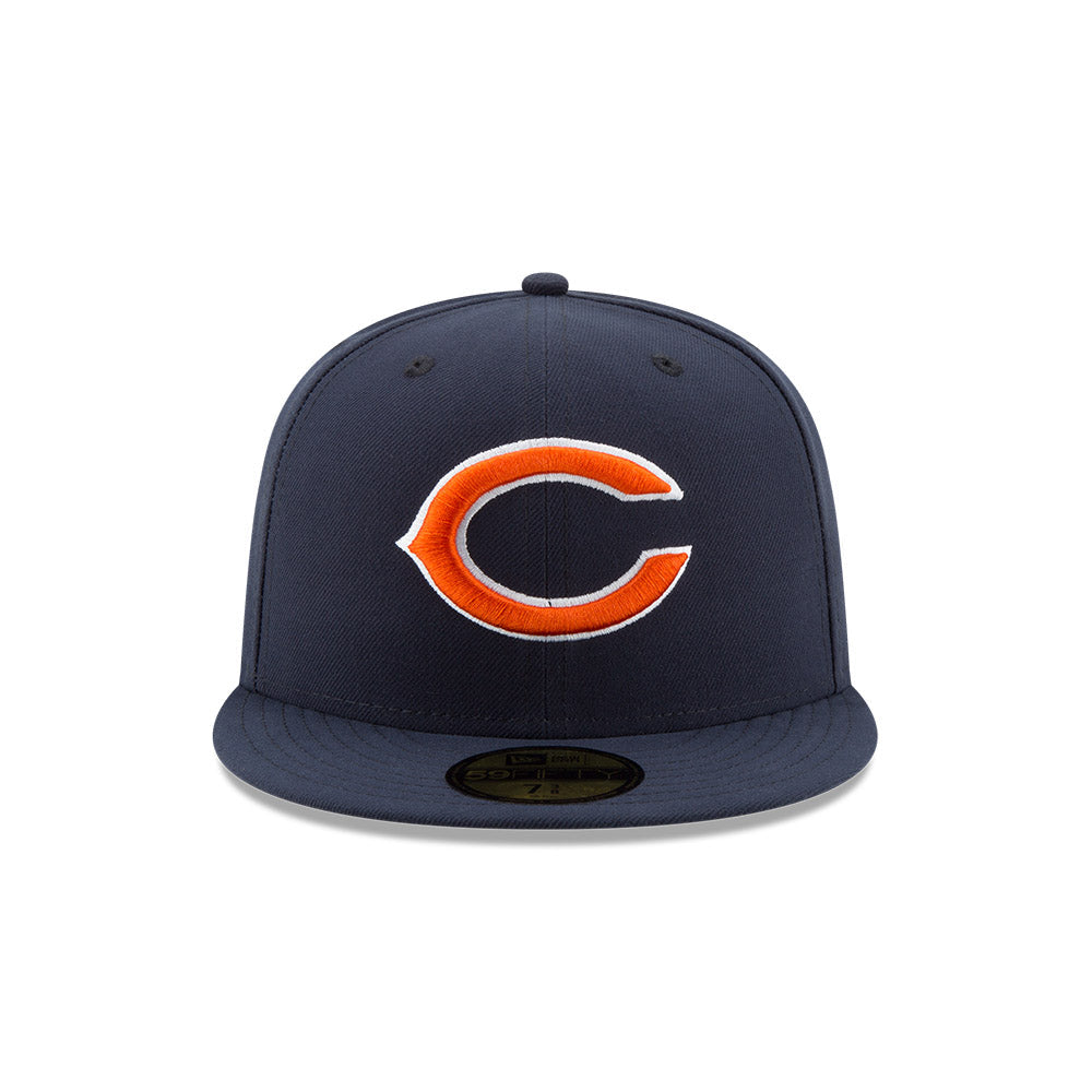Chicago Bears C Logo 59FIFTY Fitted Hat product image 3, provided for visual reference and product detail review