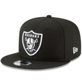 RAIDERS 9FIFTY NFL OTC 9IFTY BASIC COLLECTION Snapback-BLACK product image 1, provided for visual reference and product