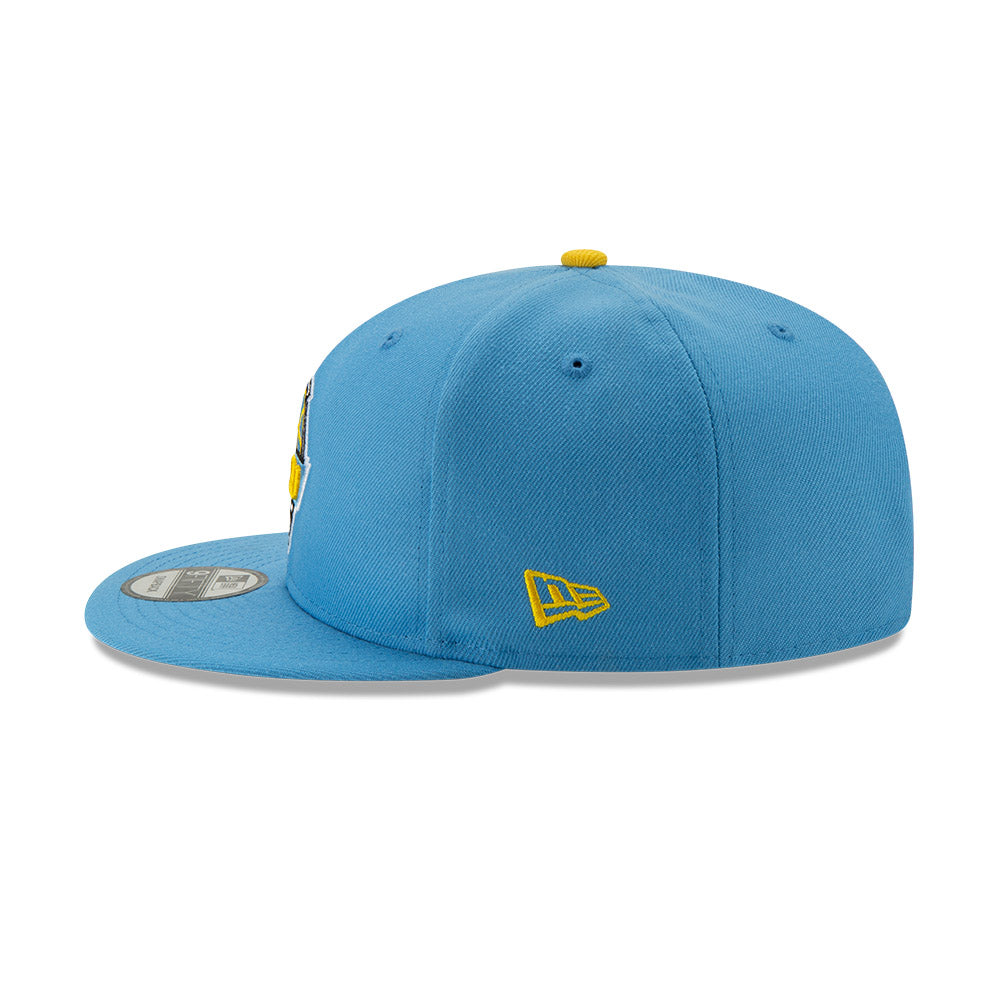 Chicago Sky Radiant Blue New Era 9FIFTY Snapback Hat product image 4, provided for visual reference and product detail review