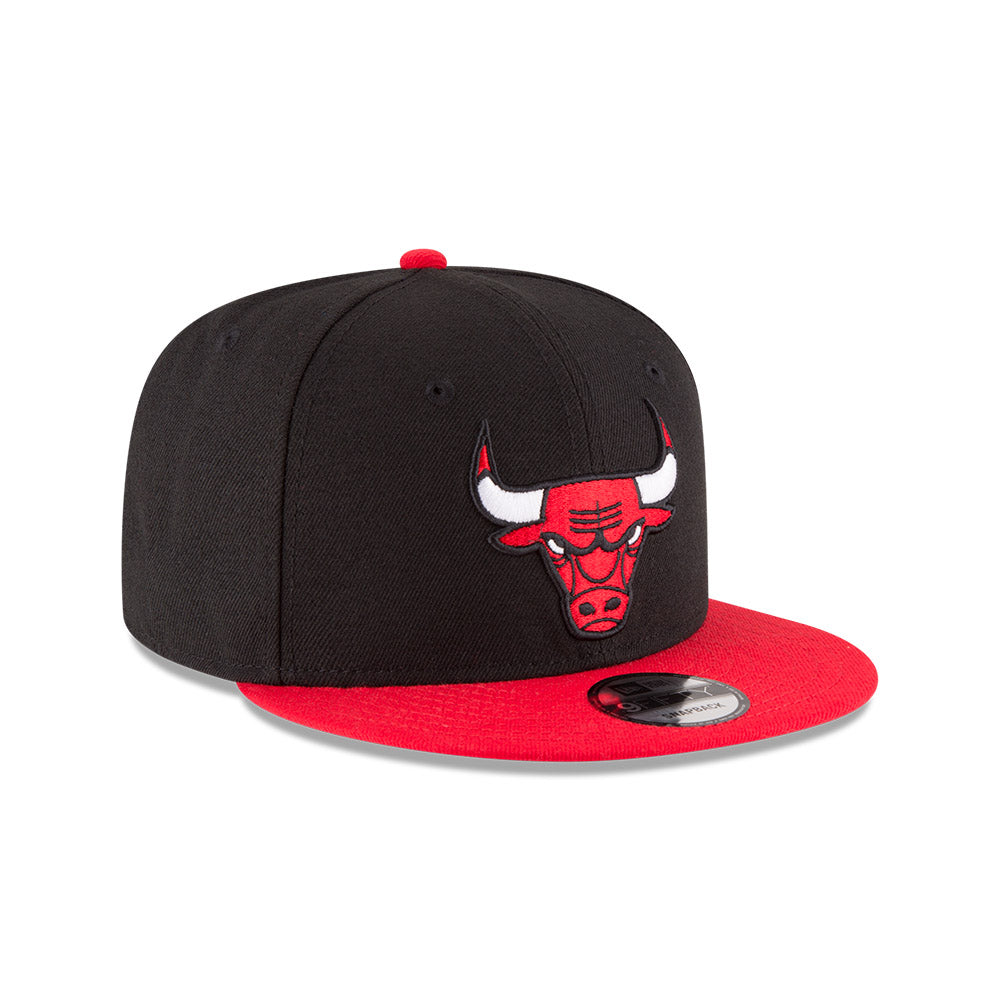 Chicago Bulls NBA20 New Era 9FIFTY 2Tone Snapback Hat product image 1, provided for visual reference and product detail