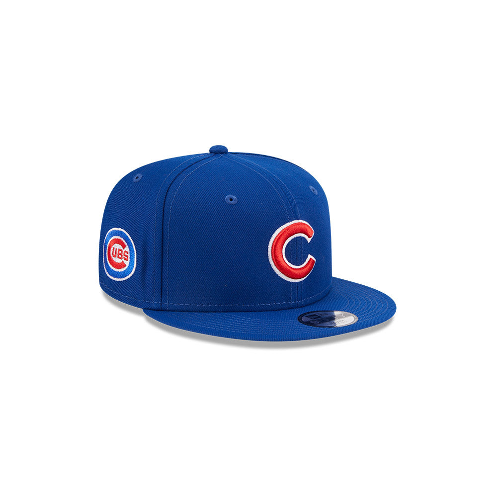 Chicago Cubs Royal C New Era 9FIFTY Snapback Hat - Youth product image 1, provided for visual reference and product detail