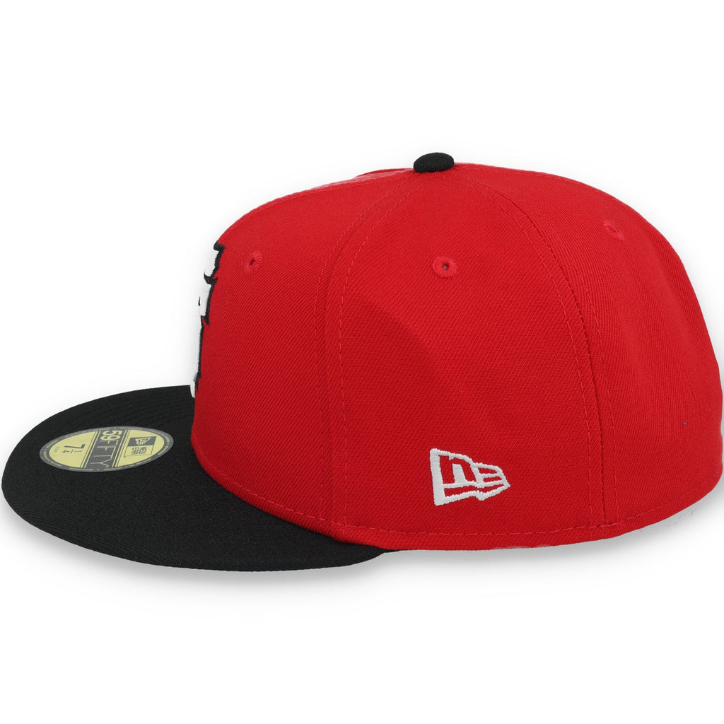 New Era San Francisco Giants 2014 World Series Side Patch 59IFTY Fitted Hat-Red/Black product image 4, provided for visual