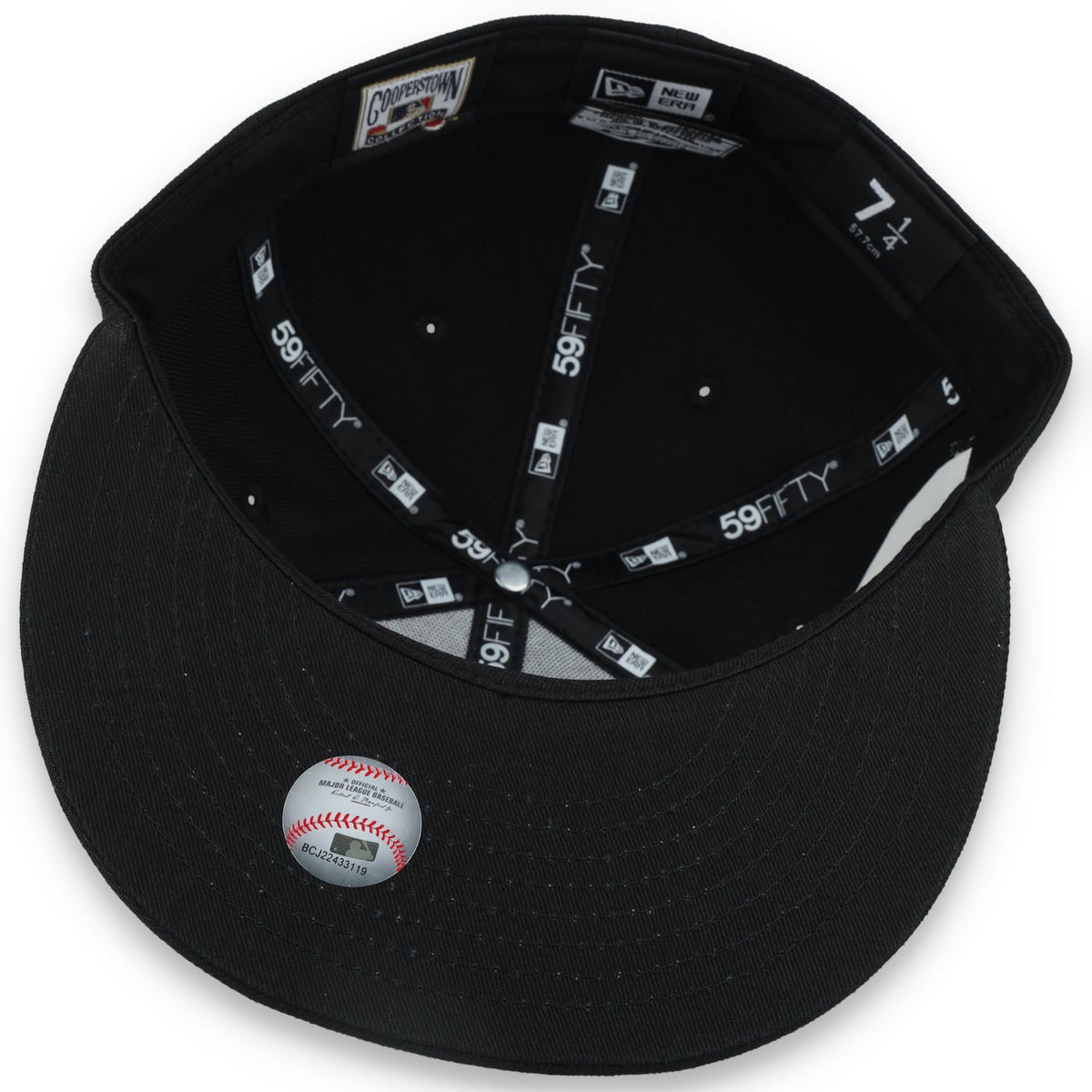 New Era San Francisco Giants 2014 World Series CA Bear Side Patch 59IFTY Fitted Hat-Black product image 7, provided for