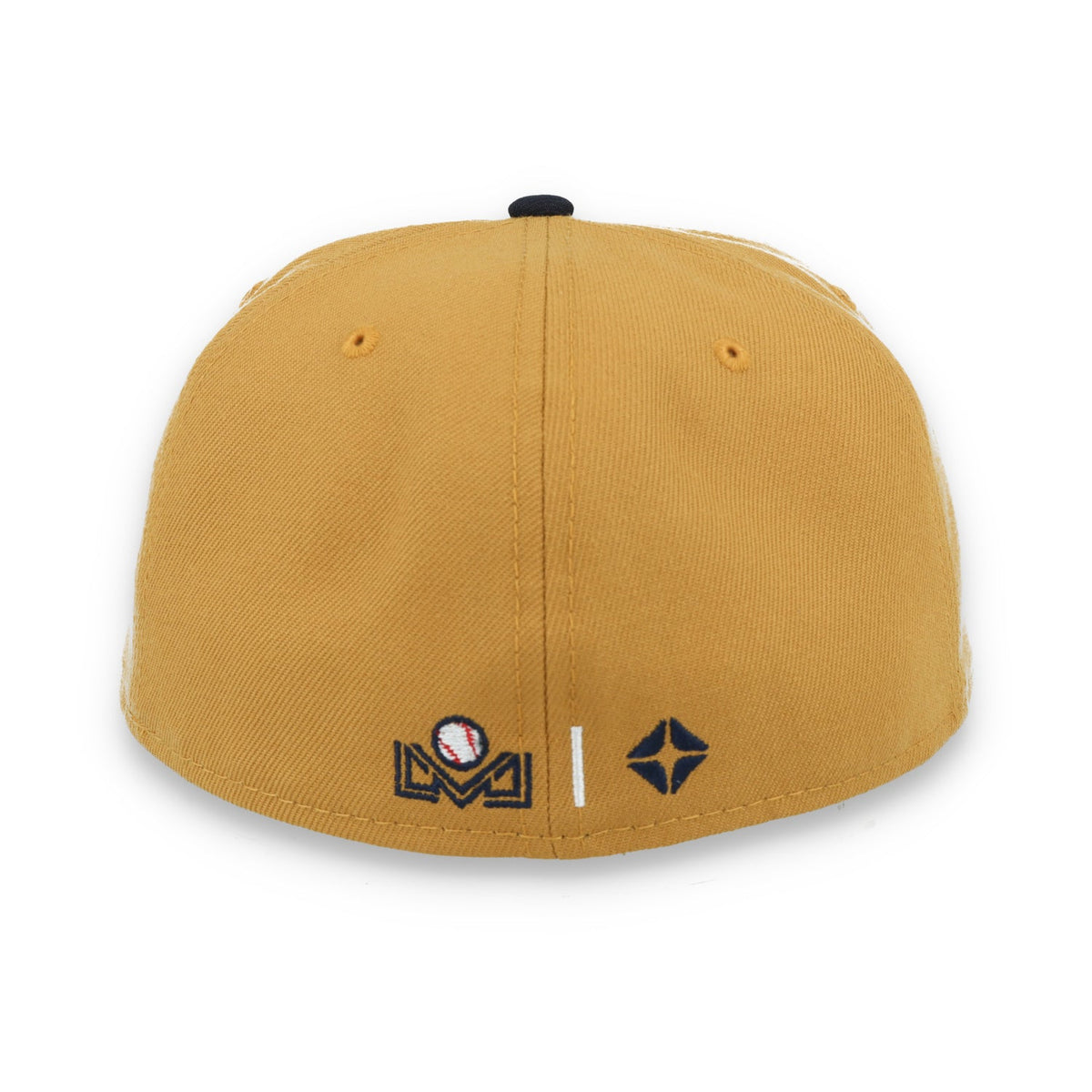 New Era Charros De Jalisco LMP 59FIFTY Fitted Hat-Brown/Navy product image 6, provided for visual reference and product