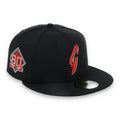 New Era San Francisco Giants 60TH Anniversary Classic 59FIFTY Fitted Hat- Black product image 1, provided for visual