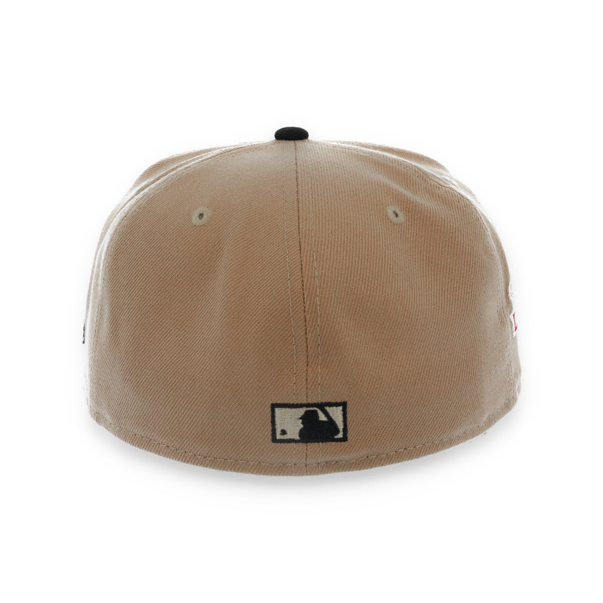 New Era San Francisco Giants Rose 1989 Battle Of The Bay Side patch 59FIFTY Fitted Hat-Khaki product image 5, provided for