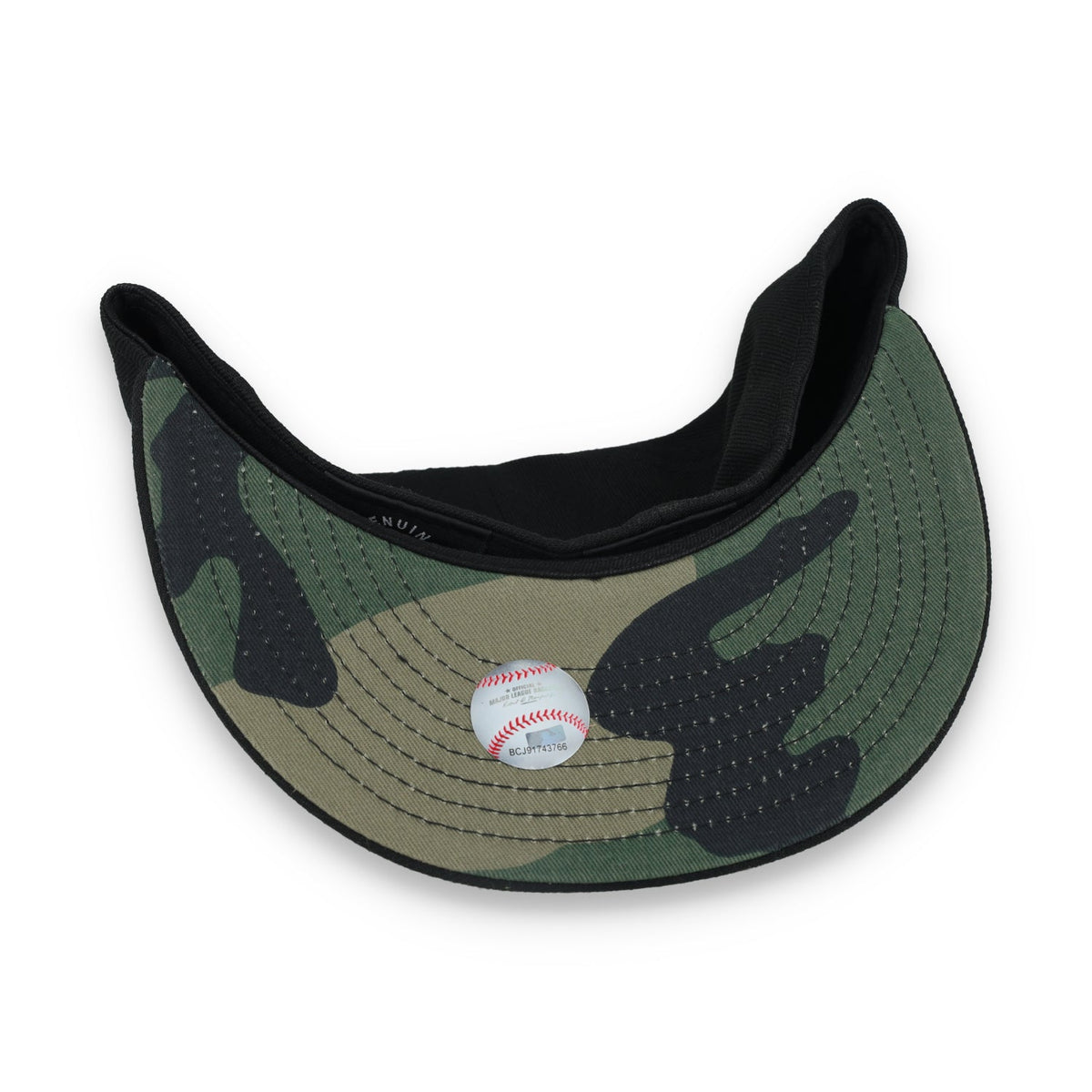 New Era Oakland Athletics Side Script 59FIFTY FITTED HAT-BLK WOOD product image 7, provided for visual reference and product