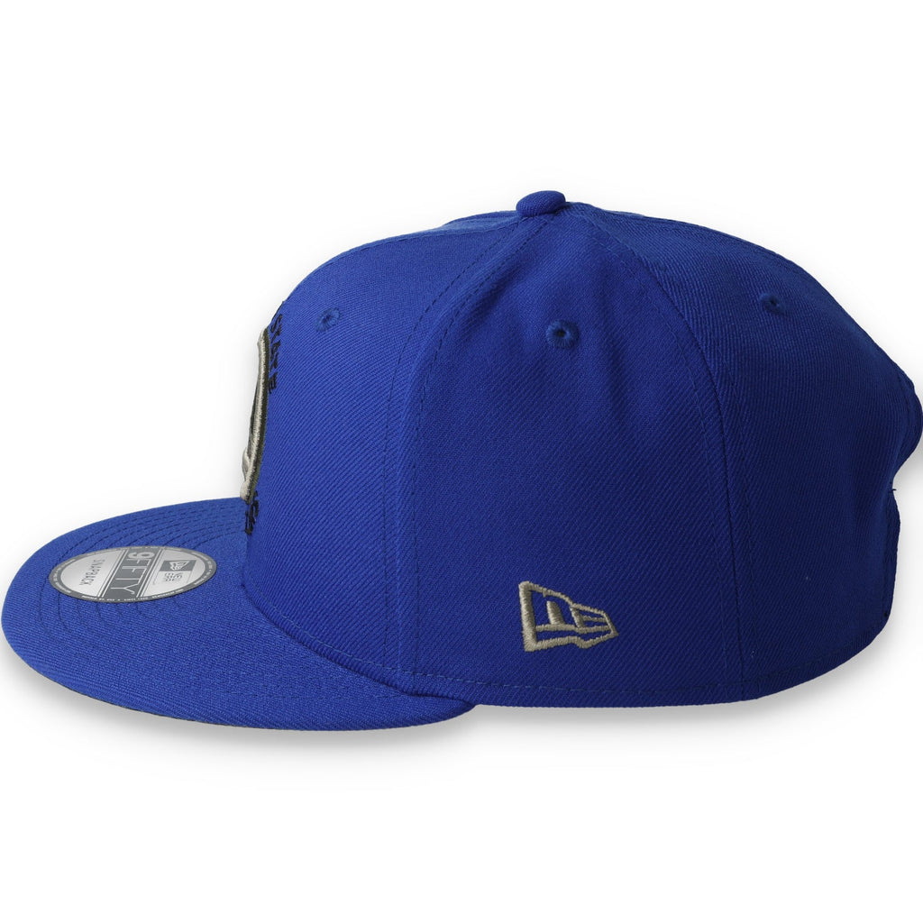 New Era Golden State Warriors Wood Camo 9Fifty Snapback Hat product image 4, provided for visual reference and product