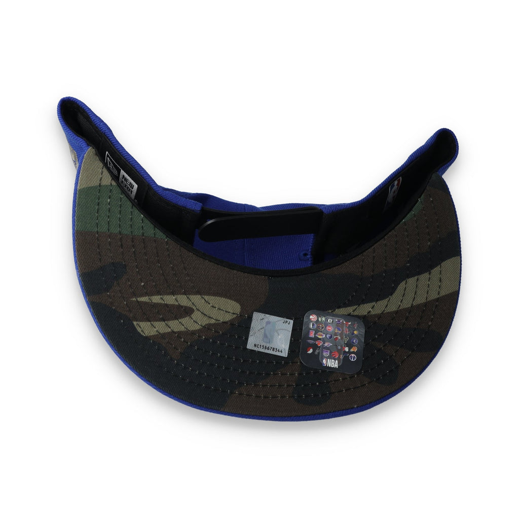 New Era Golden State Warriors Wood Camo 9Fifty Snapback Hat product image 7, provided for visual reference and product