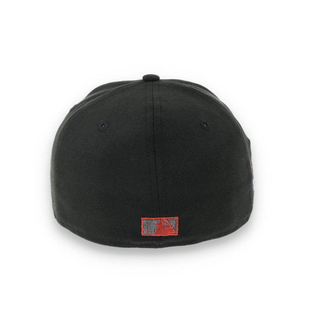 New Era St. Louis Cardinals 2006 World Series Side Patch 59FIFTY Fitted Hat-Metallic Grey/Black product image 5, provided