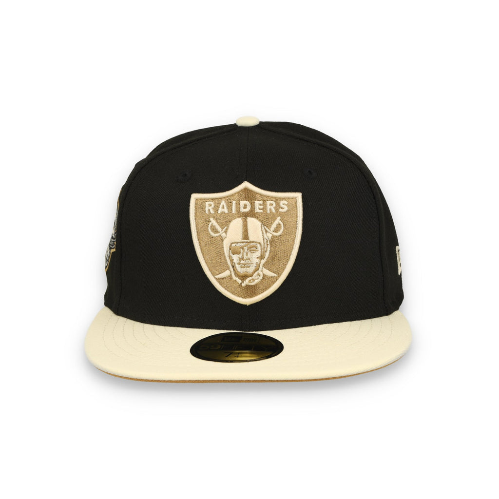 New Era Las Vegas Raiders "50 Years" Side Patch 59Fiftyfitted - Red/Cream product image 3, provided for visual reference and