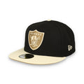 New Era Las Vegas Raiders "50 Years" Side Patch 59Fiftyfitted - Red/Cream product image 1, provided for visual reference and