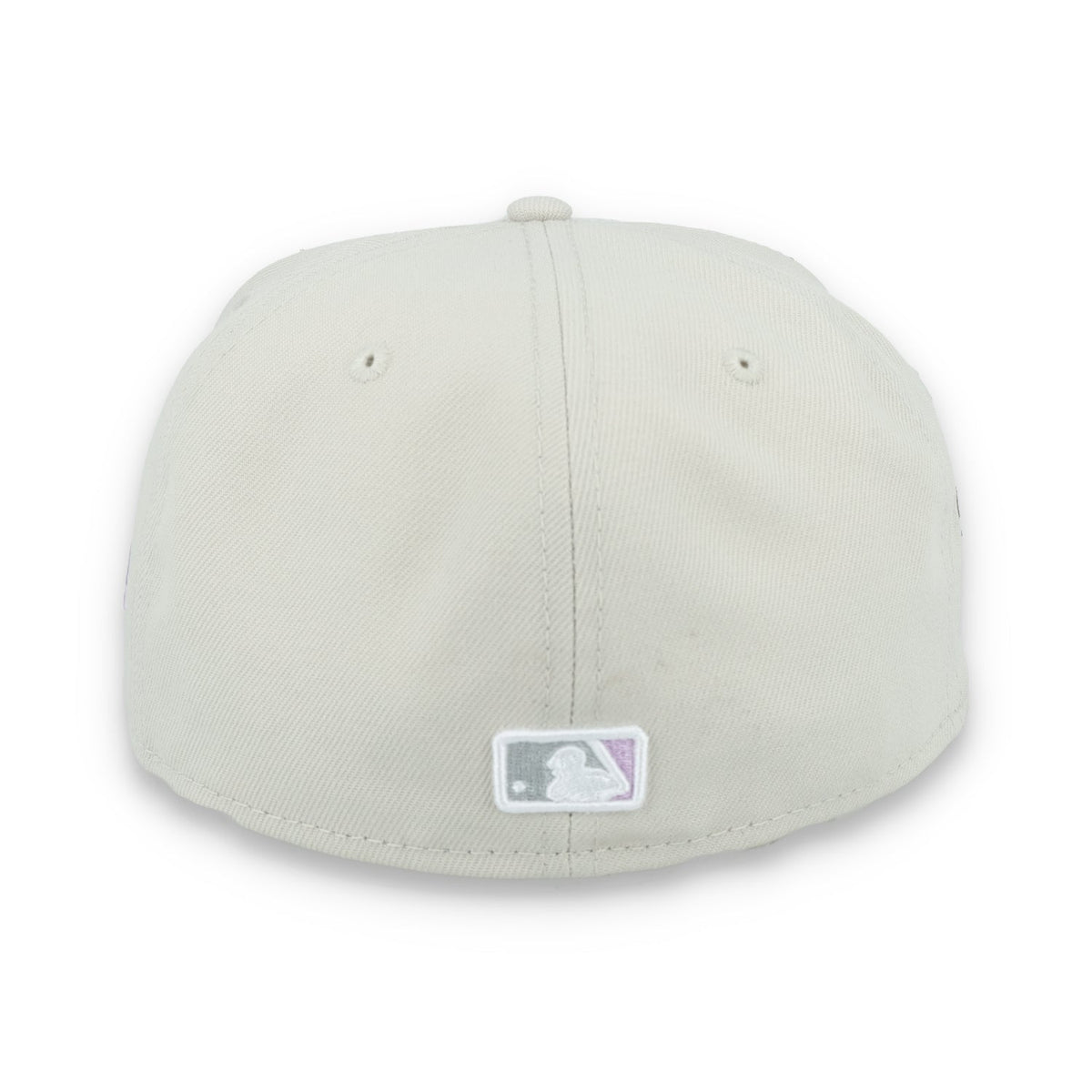 New Era Oakland Athletics Floral Side Patch 59FIFTY Fitted Hat-Stone/Lavender product image 5, provided for visual reference