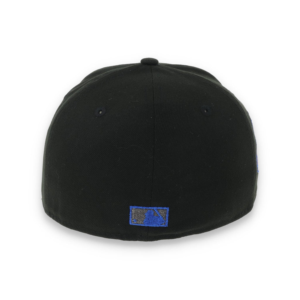 New Era Houston Texas 50th Anniversary Side Patch 59FIFTY Fitted Hat-Metallic Grey/Black product image 4, provided for
