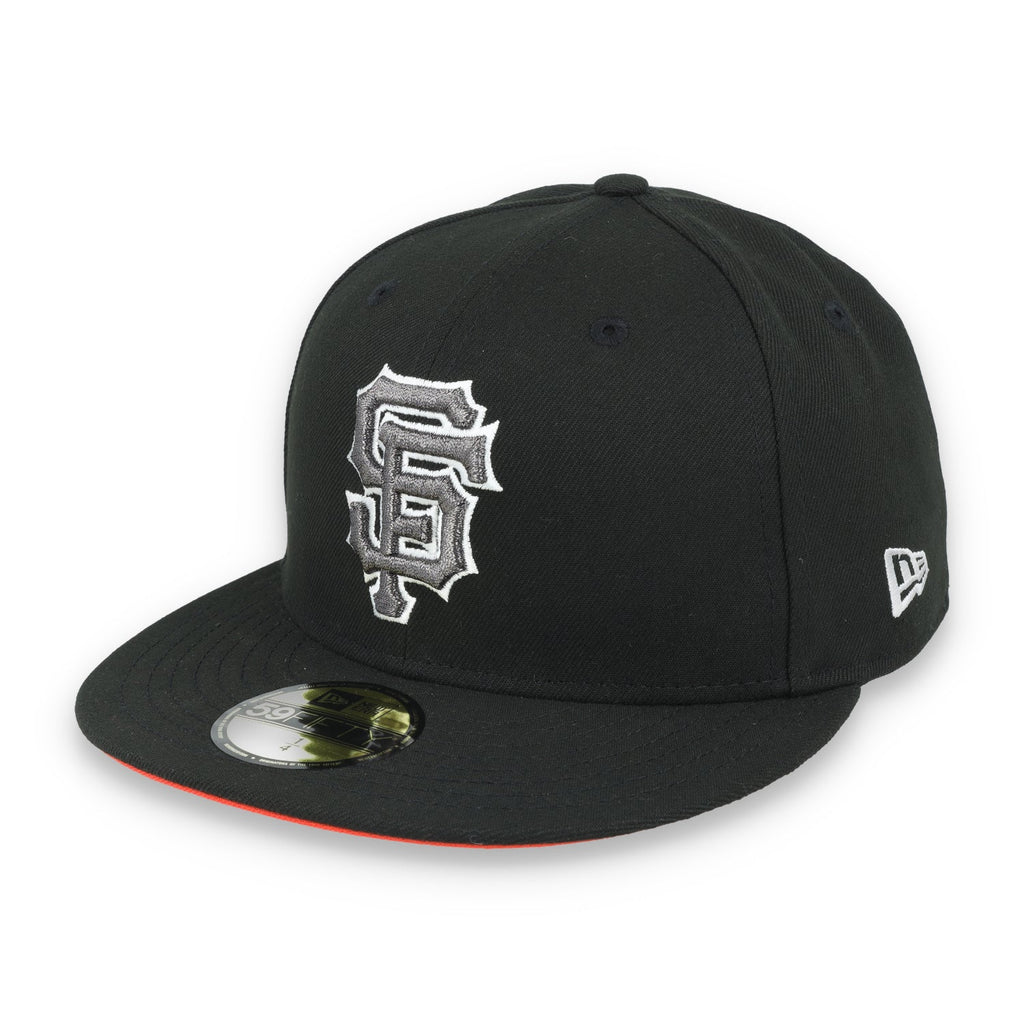New Era San Francisco Giants 2012 World Series Side Patch 59FIFTY Fitted Hat-Metallic Grey/Black product image 3, provided