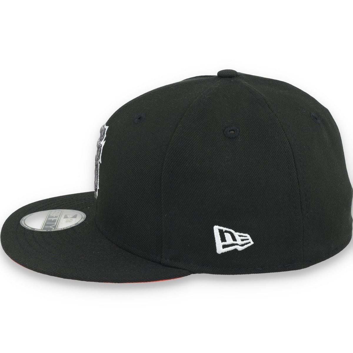 New Era San Francisco Giants 2012 World Series Side Patch 59FIFTY Fitted Hat-Metallic Grey/Black product image 4, provided