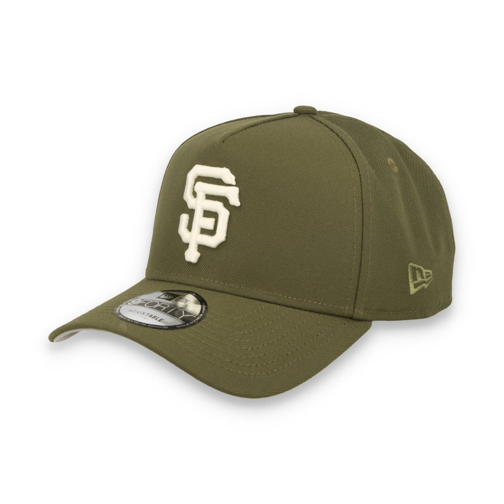 New Era San Francisco Giants 2010 World Series 9FORTY A-Frame Snapback Hat-New Olive product image 2, provided for visual