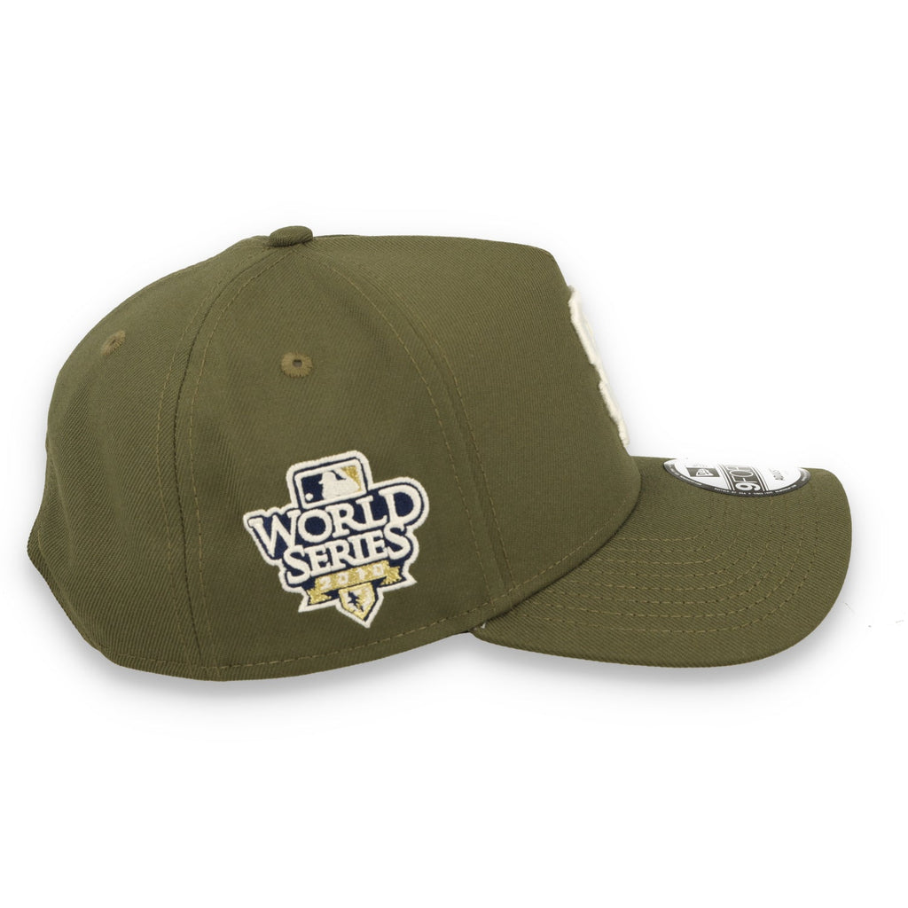 New Era San Francisco Giants 2010 World Series 9FORTY A-Frame Snapback Hat-New Olive product image 4, provided for visual