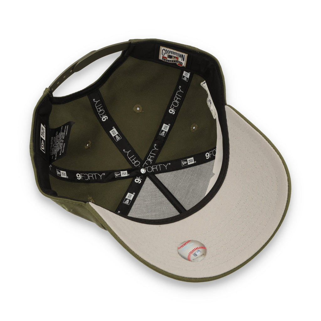 New Era San Francisco Giants 2010 World Series 9FORTY A-Frame Snapback Hat-New Olive product image 7, provided for visual