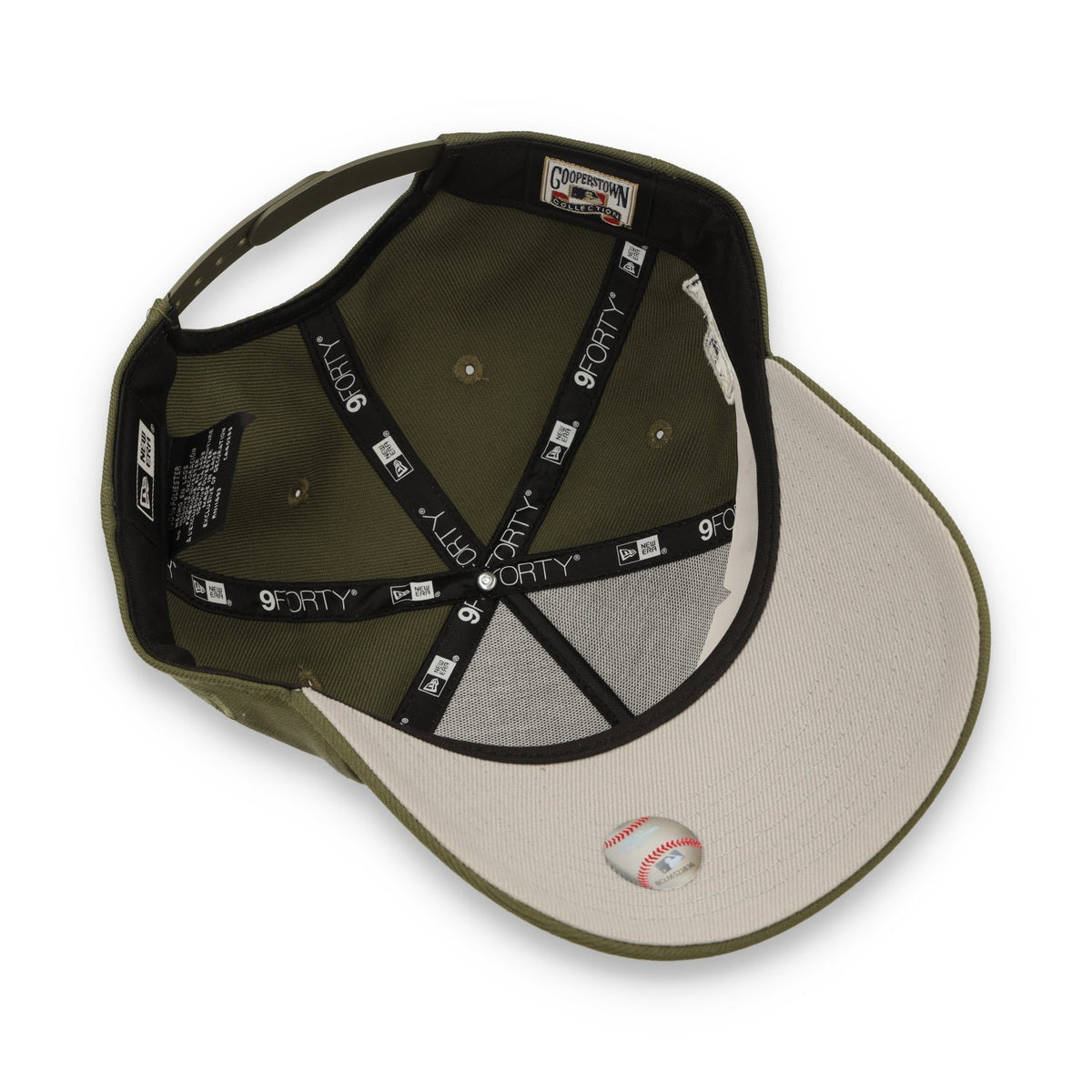 New Era San Francisco Giants 2010 World Series 9FORTY A-Frame Snapback Hat-New Olive product image 7, provided for visual