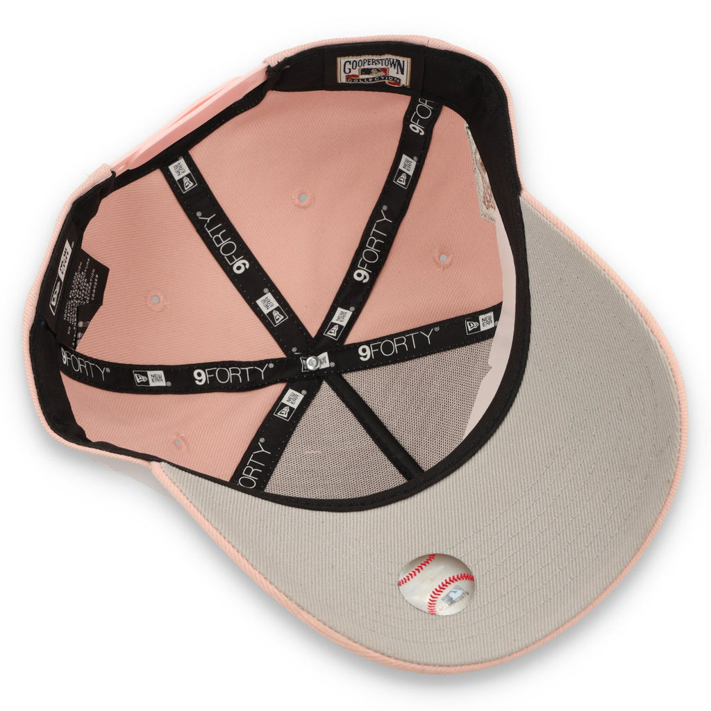 New Era San Francisco Giants 60th Anniversary 9FORTY A-Frame Snapback Hat-Pink Rouge product image 7, provided for visual