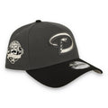 New Era Arizona Diamondbacks 25th Anniversary 9FORTY A-Frame Snapback Hat-Dark Gray/Black product image 1, provided for